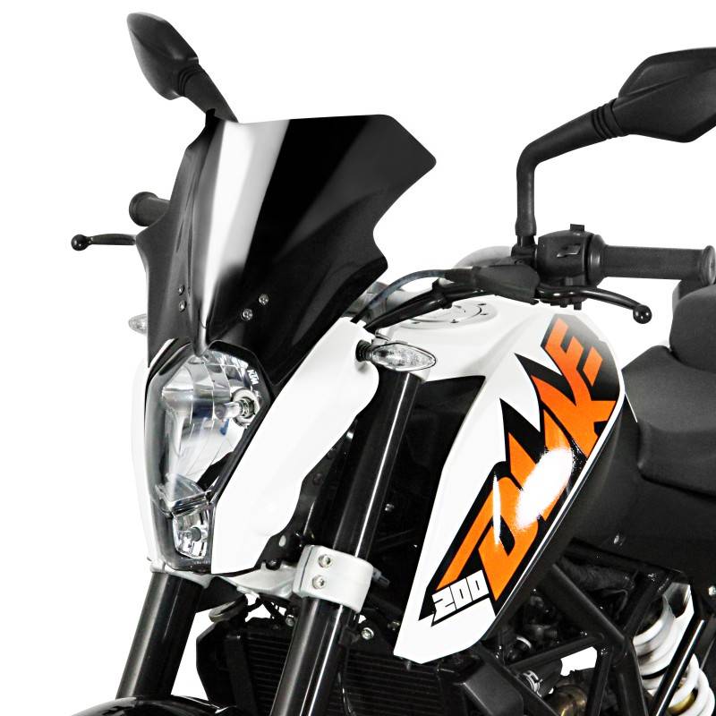MRA KTM DUKE 125, 200, 390 スモークウインドシールド MRA Windshield | KTM 390 Duke | 